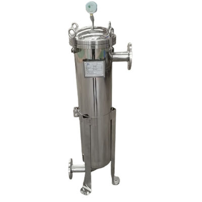 Stainless steel Bag Filter Housing offering flexible installation options and sealing for various industrial filtration needs