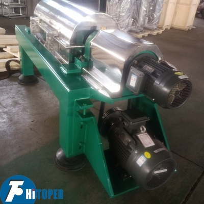 SUS304 Stainless Steel Industrial Decanter Centrifuge for Fertilizer Dehydration & Purification