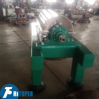 SUS304 Stainless Steel Industrial Decanter Centrifuge for Fertilizer Dehydration & Purification