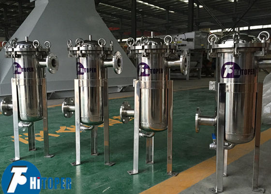 Industrial Bag Filter Housing Designed for High Flow Rates and Improved Filter Precision with Flexible Installation Styles