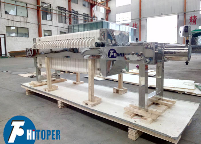 Versatile Stainless Steel Filter Press with SS304 and SS316L Plates and Structure for in Liquid Medicine and Electroplating Processes